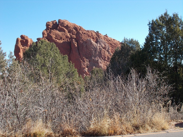 pic of slanted rock